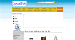 Desktop Screenshot of comercialkaribe.com.br